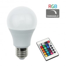 ΛΑΜΠΑ LED RGB 7.5W Ε27