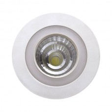 ΣΤΡΟΓΓΥΛΟ ΧΩΝΕΥΤΟ LED ΟΡΟΦΗΣ SMD & COB 6+6W - 3 ΔΙΑΦΟΡΕΤΙΚΑ ΑΝΑΜΜΑΤΑ 5254