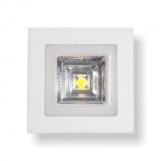 ΤΕΤΡΑΓΩΝΟ ΧΩΝΕΥΤΟ LED ΟΡΟΦΗΣ SMD & COB 6+6W - 3 ΔΙΑΦΟΡΕΤΙΚΑ ΑΝΑΜΜΑΤΑ 5256