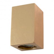 ΧΡΥΣΟ ΓΥΨΙΝΟ ΣΠΟΤ ΟΡΟΦΗΣ ΤΕΤΡΑΓΩΝΟ ΜΑΚΡΥ GU10 7W 5972