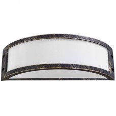 Μπρονζέ πλαστική επιτοίχια απλίκα 10W Heronia 13-0077 SLP-20A BRONZE