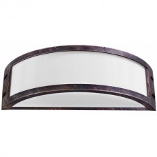 Πλαστική επιτοίχια απλίκα σε χρώμα πατίνα χαλκό 10W Heronia 13-0078 SLP-20A COPPER